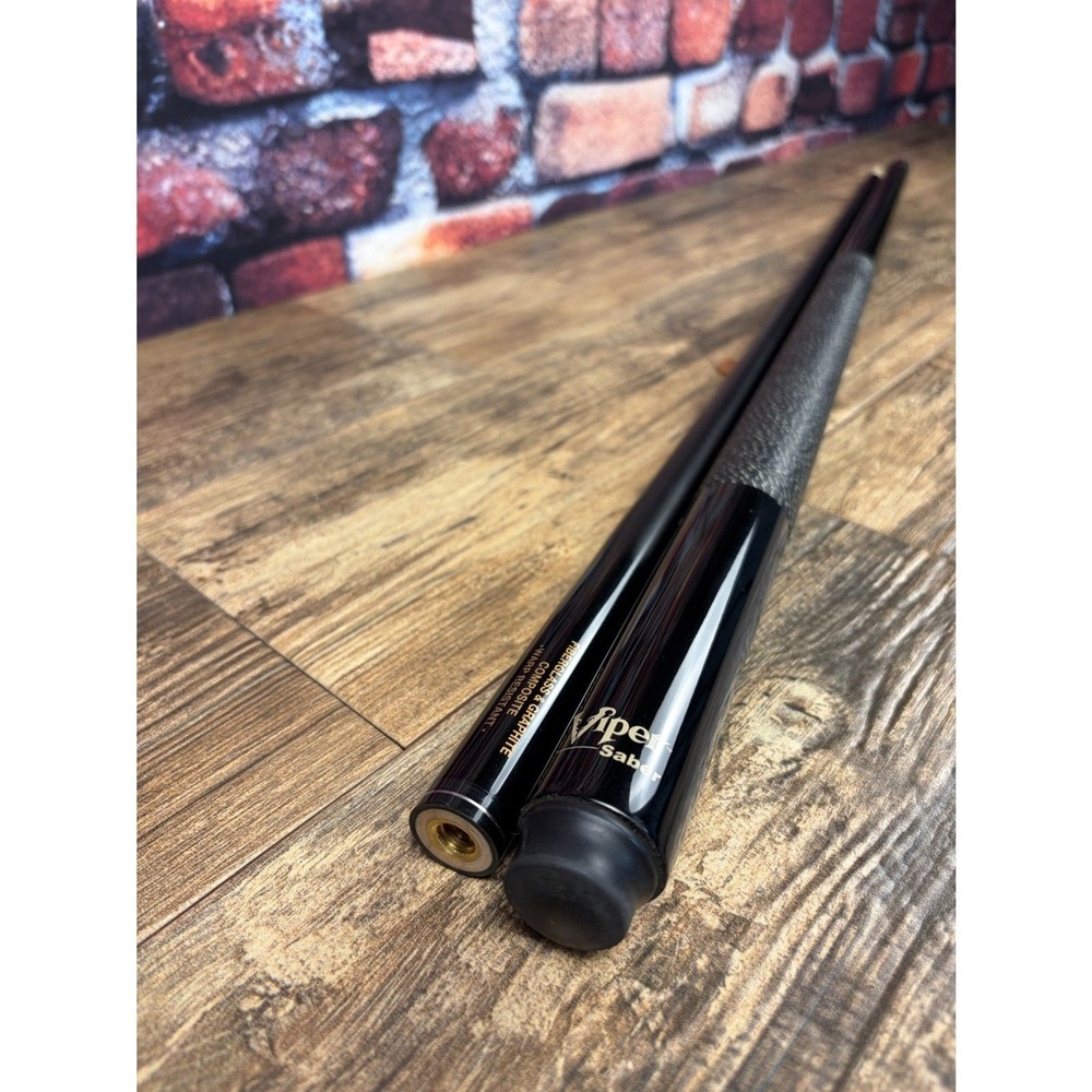 Viper 200Z Jump Break Cue Stick + Q-Vault Case – Pool/Billiards